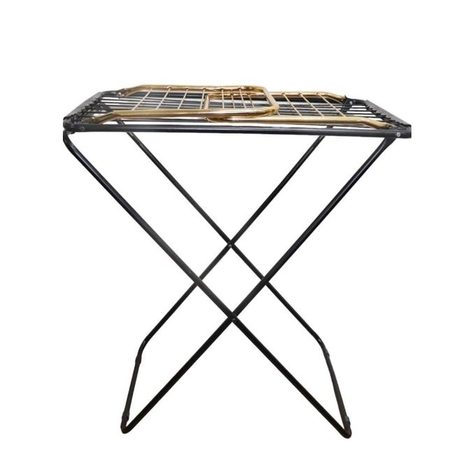 رف مجفف الملابس (أسود*ذهبي) - الصورة 2