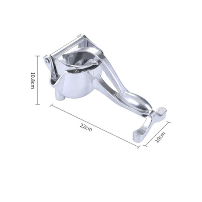 عصارة فواكه يدوية بفوهة تحويل مثلثة اللون فضي - الصورة 2