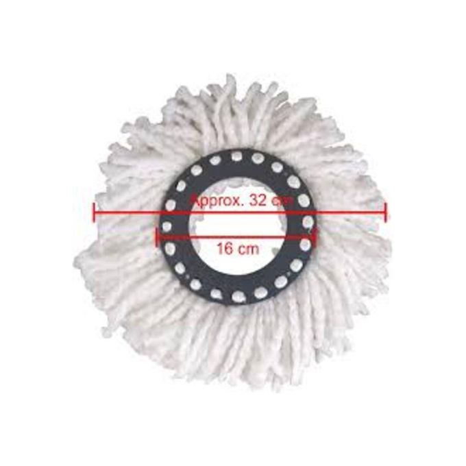 ممسحة دوارة 360 درجة لجعل الأسطح والأرضيات أكثر جفافًا ونظافة، وقابلة للغسل (4 قطع) - الصورة 2