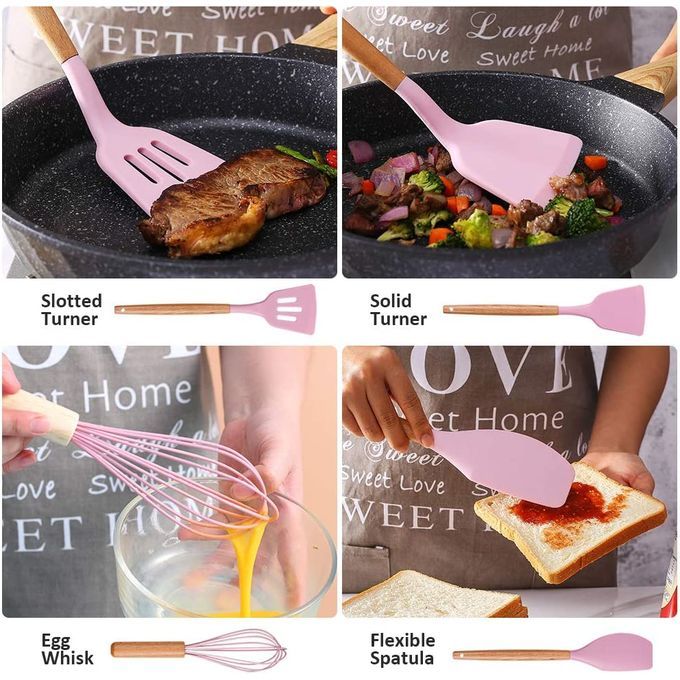 طقم توزيع سيليكون مكون من 12 قطعه - الصورة 3