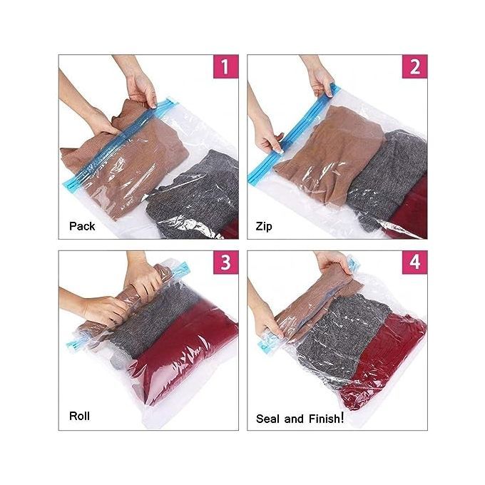 أكياس تخزين قابلة لإعادة الاستخدام بسعة فراغ - الصورة 3