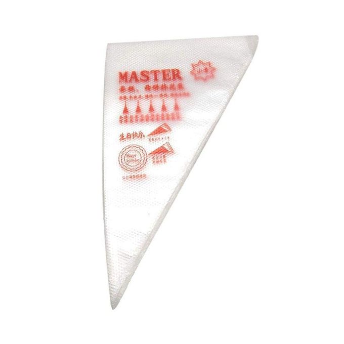 كيس كيك معجنات أبيض، 100 قطعة - الصورة 3