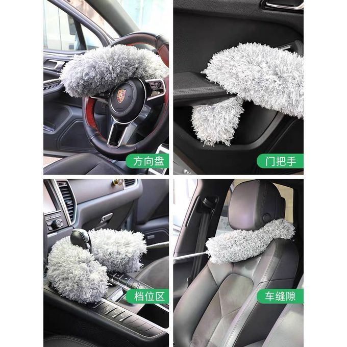 فرشاة تنظيف بمقبض من الفولاذ المقاوم للصدأ - الألوان قد تختلف - الصورة 3