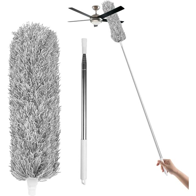 فرشاة تنظيف بمقبض من الفولاذ المقاوم للصدأ - الألوان قد تختلف - الصورة 4